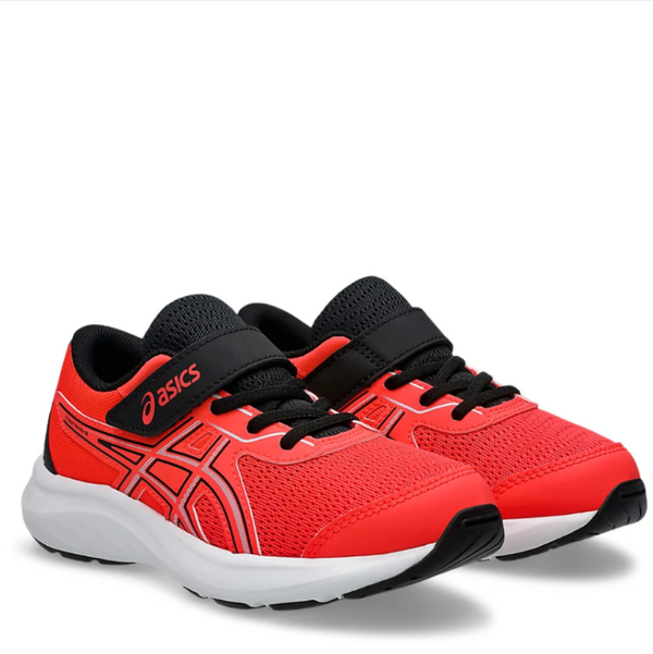 Kids Asics Contend 9 PS Flash Red/Blue Fade