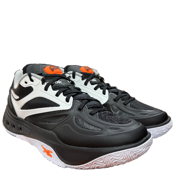 Mens Reebok Engine A Pump Black/White/Orange
