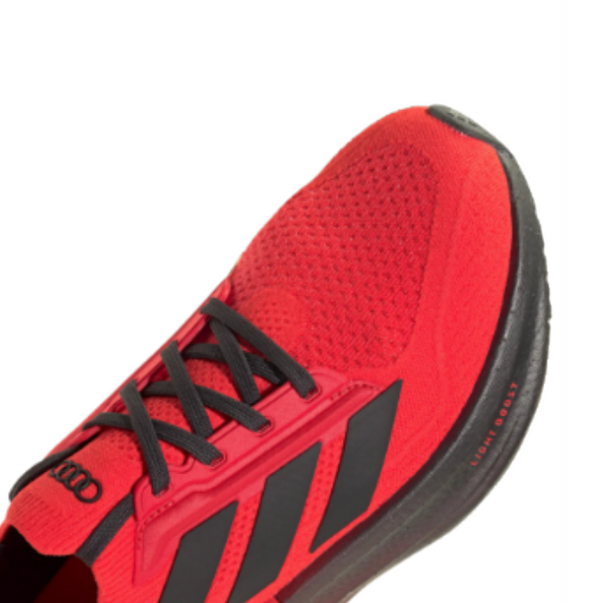 Mens Adidas UltraBoost 5X Audi F1 Team Black/Hi-Red Red
