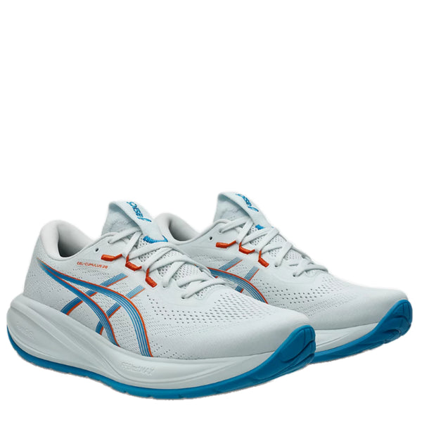 Mens Asics Gel Cumulus 28 (2E WIDE) Artic Blue/Aegan Blue