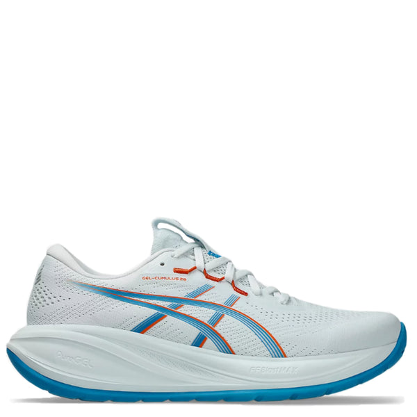 Mens Asics Gel Cumulus 28 (2E WIDE) Artic Blue/Aegan Blue
