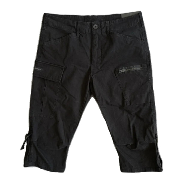 Mens Henleys Vulture Cropped Pant Black