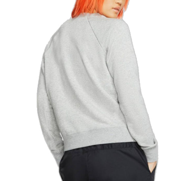 Womens Nike Sportswear Essential Fleece Crew Grey