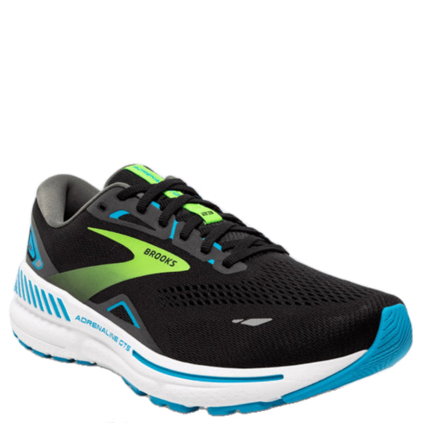 Mens Brooks Adrenaline GTS 23 Black/Hawaiian Ocean/Green