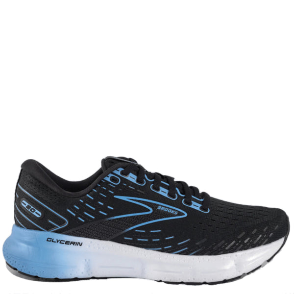 Womens Brooks Gylcerin 20 Black/Blissful Blue