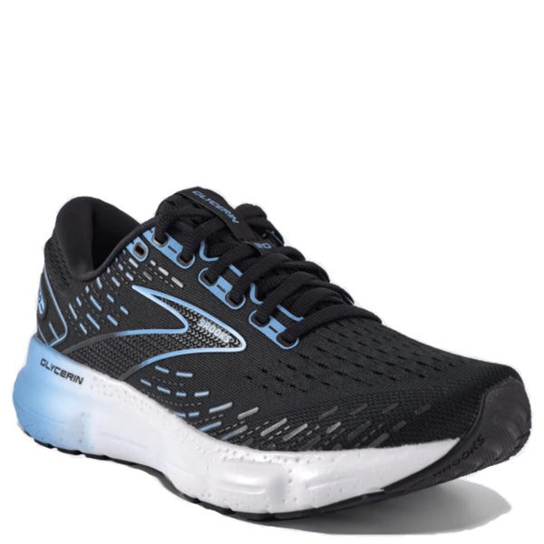 Womens Brooks Gylcerin 20 Black/Blissful Blue