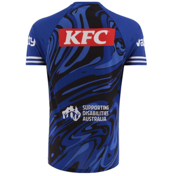 Mens 2026 Canterbury Bulldogs Training Tee Blue