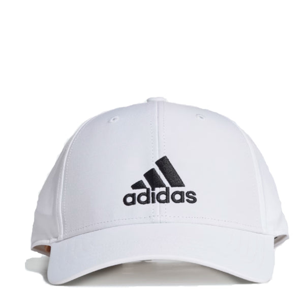 Adults Adidas Lightweight Embroidered Baseball Cap White