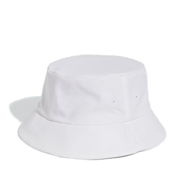 Adidas 3 Stripe Bucket Hat White