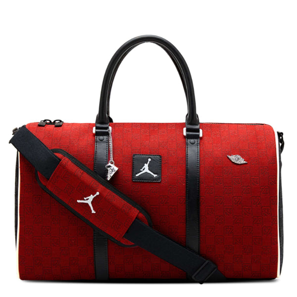 Jordan Monogram Duffle Bag Large Varsity Red