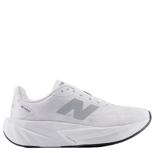 Womens New Balance Fuel Cell Rebel V5 White/Silver