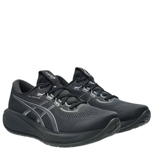 Mens Asics Gel Cumulus 28 Black/Carrier Grey