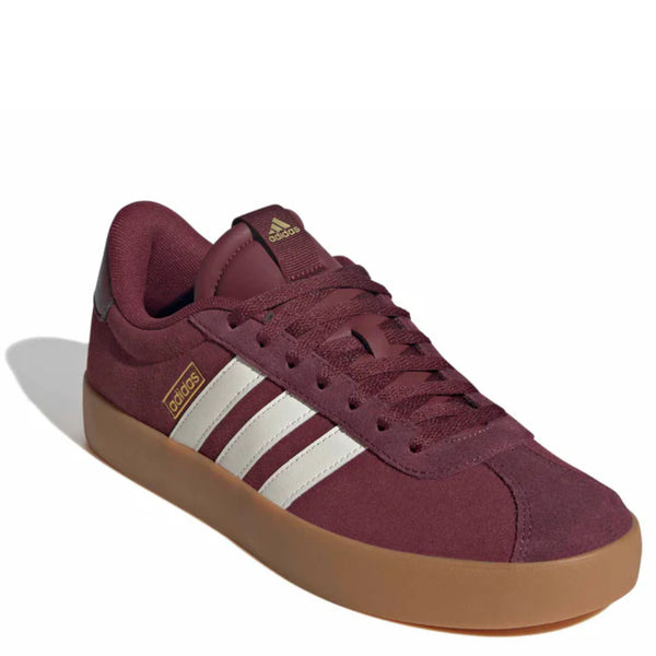 Mens Adidas VL Court 3.0 Shadow Red/White