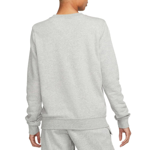 Womens Nike Sportswear Essential Fleece Crew Grey