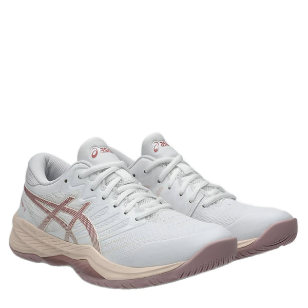 Womens Asics Gel-Netburner 21 Wide/D White/Morganite