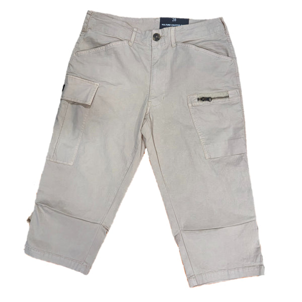 Mens Henleys Vulture Cropped Pant Stone