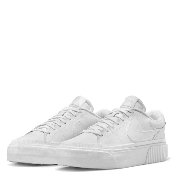 Womens Nike Court Legacy Lift White/White