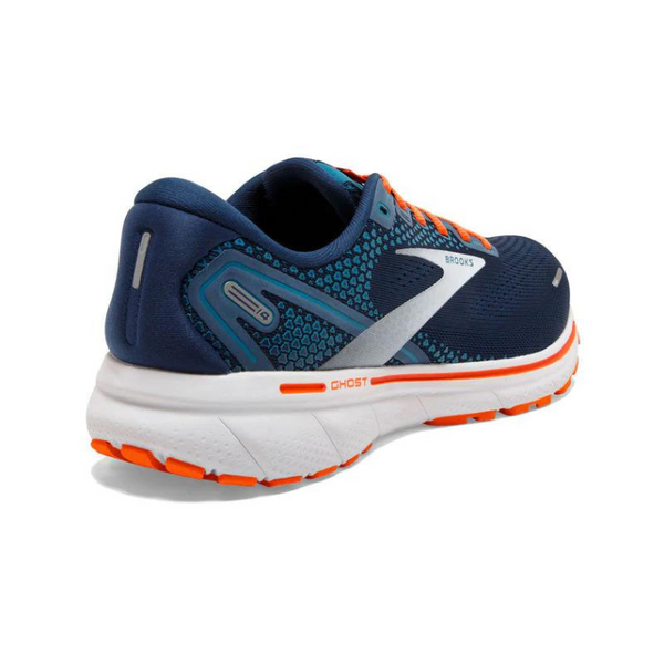 Mens Brooks Ghost 14 Titan/Teal/Flame