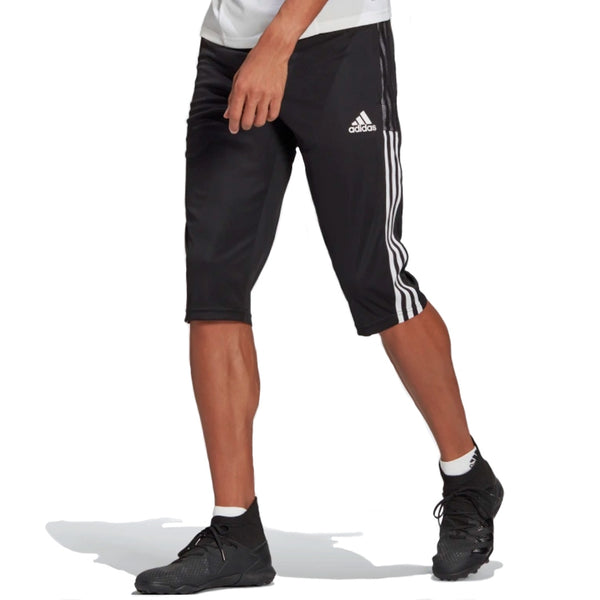 Mens Adidas Tiro21 3/4 Pant Black