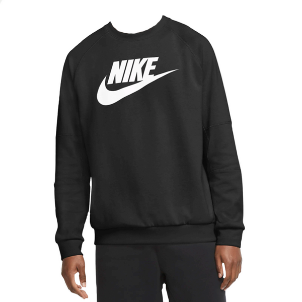 Mens Nike Sportswear Fleece Crew Black