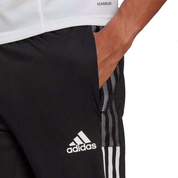 Mens Adidas Tiro21 3/4 Pant Black Pockets