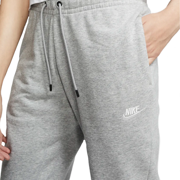 Womens Nike Sportswear Essential Standard Fleece Pants Grey with Pockets