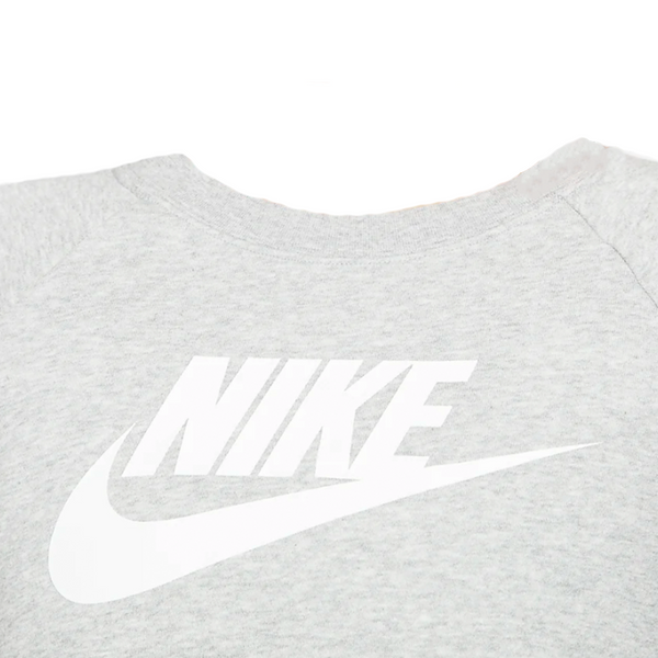 Womens Nike Sportswear Essential Fleece Crew Grey