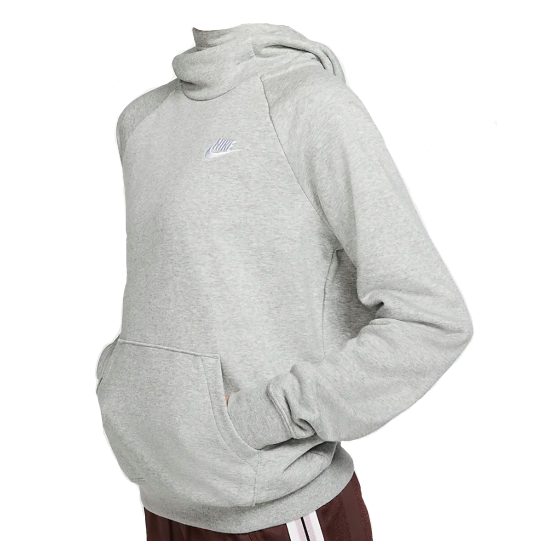 Gray nike sales fleece hoodie