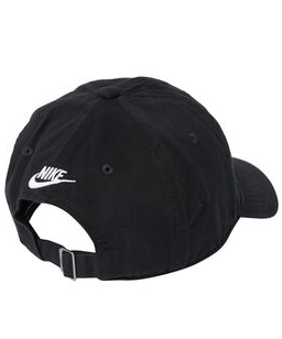 Adults Nike Just Do It Heritage 86 Black/White Hat